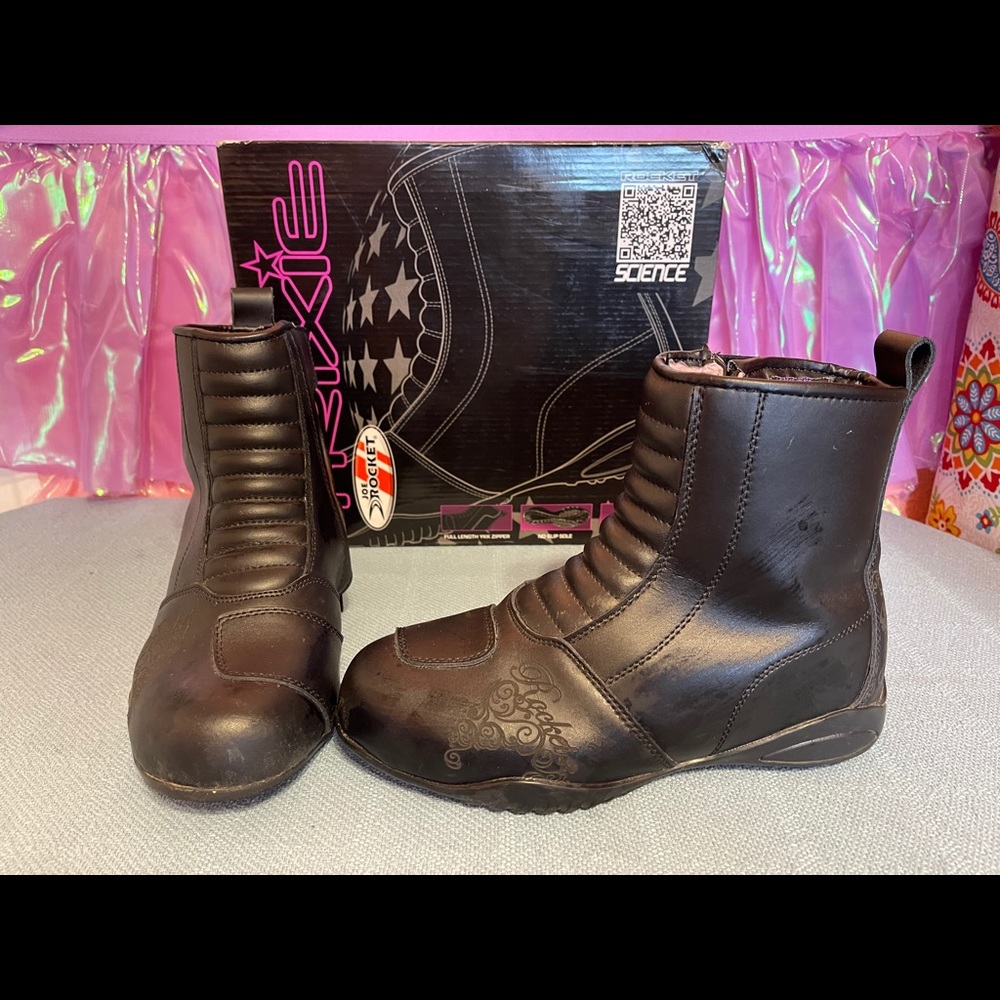 Women’s Motorcycle Riding Boots. SOLD